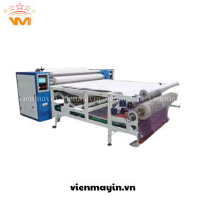 Máy ép lulô cuộn vải chuyển nhiệt khổ lớn