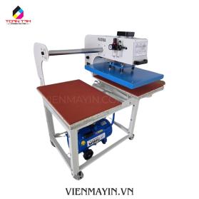 Máy ép nhiệt phẳng khí nén 40x60 TurboVin - powered