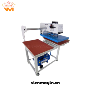 Máy ép nhiệt phẳng khí nén 40x60 TurboVin - powered