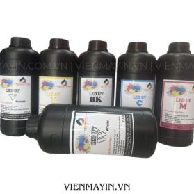 Mực in LED UV (Màu CMKY, LM,LC, W)