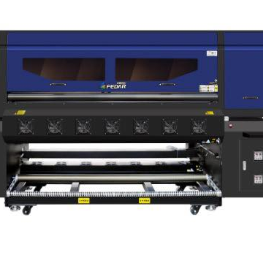 Máy in chuyển nhiệt công nghiệp 8 đầu in i3200 Hãng Fedar