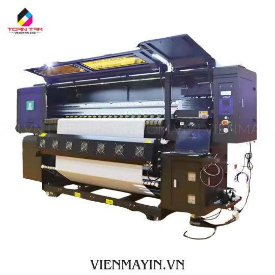 Máy in chuyển nhiệt công nghiệp 8 đầu in i3200 Hãng Fedar