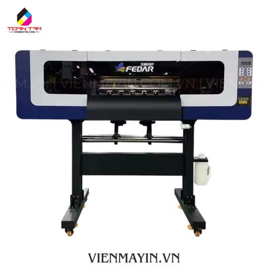 Máy in pet chuyển nhiệt 4 đầu in hãng Fedar (Khổ 60cm)