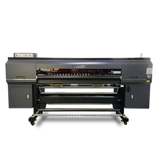 Máy in chuyển nhiệt công nghiệp 8 đầu in i3200 Hãng Fedar