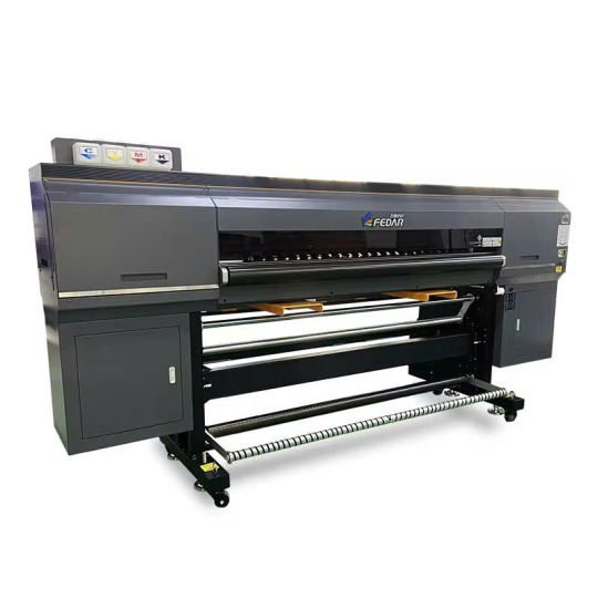 Máy in chuyển nhiệt công nghiệp 8 đầu in i3200 Hãng Fedar